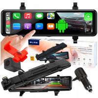 REJESTRATOR LUSTERKO CARPLAY ANDROID AUTO KAMERA COFANIA 2K QHD DVR 10,88"