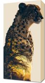Obraz 30x60cm Gepard Duch Sawanny