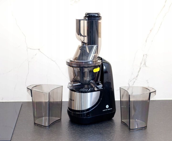 WYCISKARKA WOLNOOBROTOWA GRASS SOKOWIRÓWKA CZARNA MAX DUŻY OTWÓR BERLINGER zdjęcie 4