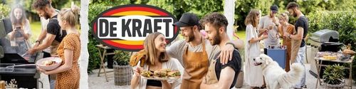 DE KRAFT GRILL WĘGLOWY ANGULAR RUSZT ŻELIWNY + POKROWIEC na Arena.pl