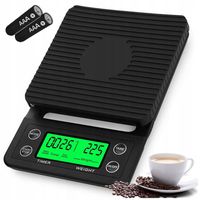 WAGA KUCHENNA ELEKTRONICZNA PRECYZYJNA WYŚWIETLACZ JUBILERSKA 3000g