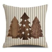 poszewka na poduszkę 45 x 45 cm motyw świąteczny boho pod210