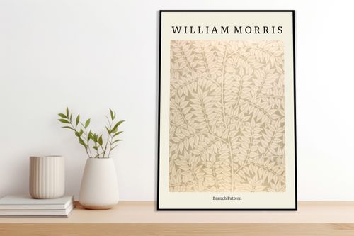 Obraz 40x60cm Design Branch Pattern, Morris Vintage do Salonu na Arena.pl