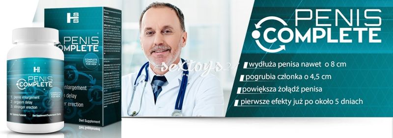 Komplet 3 Opakowań - Penis Complete 180 Tabletek zdjęcie 3