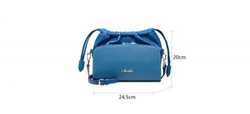 Modna torebka do ręki Niebieska na Arena.pl