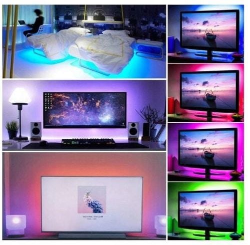 ZESTAW 5 METRÓW TAŚMY LED RGB + pilot na Arena.pl