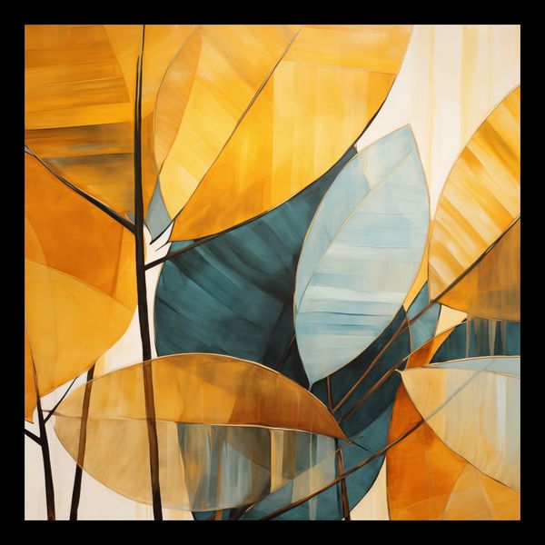 Plakat 30x30cm Harmonia Odcieni zdjęcie 2