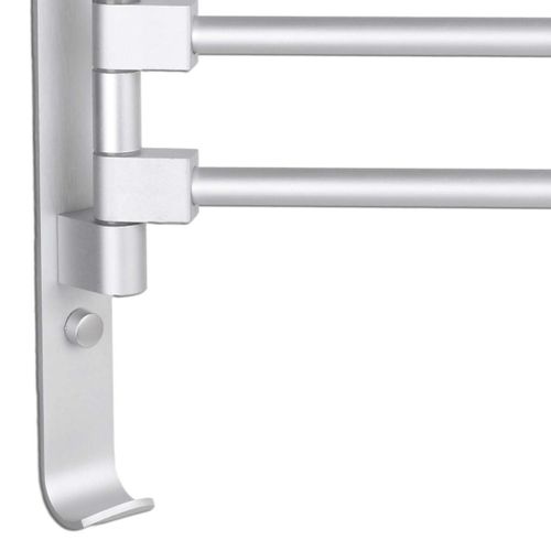 Wieszak na ręczniki Ortys srebrny na Arena.pl