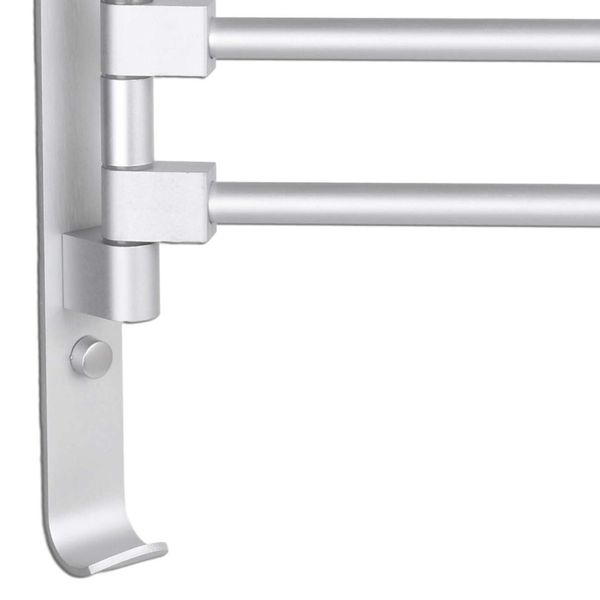 Wieszak na ręczniki Ortys srebrny zdjęcie 4