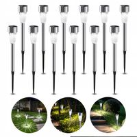 12x Lampa SOLARNA LAMPKA ogrodowa LED Aigostar
