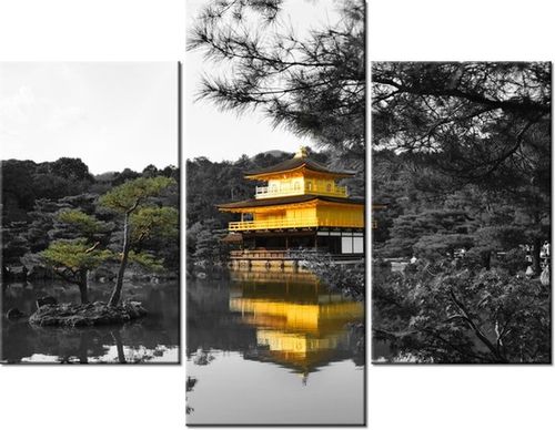 70 90CM OBRAZ 3 ELEM DOM BONZAI MITH HUANG ŚCIENNY PŁÓTNO na Arena.pl