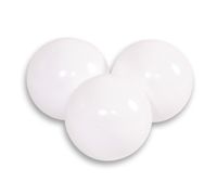 Plastikowe piłeczki do suchego basenu 50szt. - białe