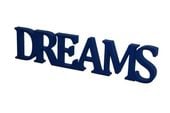 Napis 3D DREAMS
