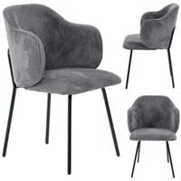 krzesło tapicerowane sztruks amelia welurowe do salonu jadalni jumihome