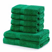 TOWEL/MARINA/GREEN/SET2*70x140+4*50x100
