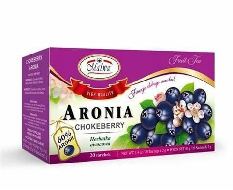MALWA HERBATA OWOCOWA 20TB ARONIA 2G zdjęcie 1