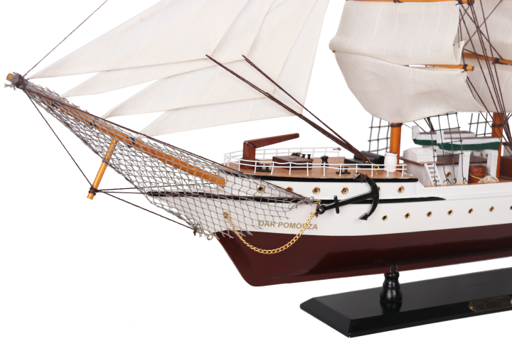 Model żaglowca Dar Pomorza 80cm - DARPOM80 zdjęcie 3