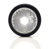 Lampa LED obrysowa przednia biała okrągła (678)