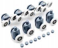 Rolki Kółka Do Kabiny Prysznicowej Komplet Rolek Rolka Kabin Prysznicowych