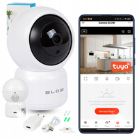 OBROTOWA KAMERA WIFI IP 3MP ULTRA HD AUDIO NIANIA ELEKTRONICZNA SMART TUYA