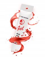 BARWNIK SPOŻYWCZY W ŻELU - T-021 Blush Red Pastelowy Czerwony 30g