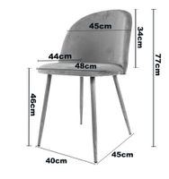 Krzesło tapicerowane GLORIA PINK VELVET GOLD