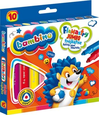 flamastry 10kol trójkątne bambino 3189 na Arena.pl