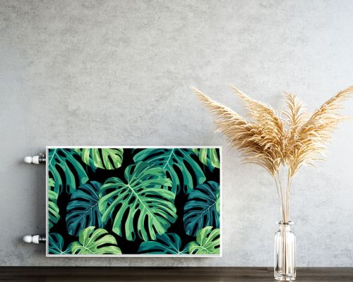 MATA MAGNETYCZNA NA KALORYFER Egzotyczne Liście Natura 90cm x 60cm na Arena.pl