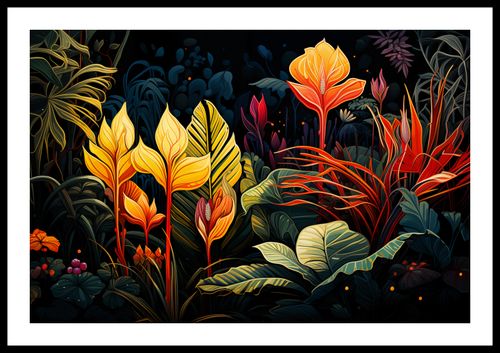 Plakat 60x40cm Tropikalna Symfonia na Arena.pl