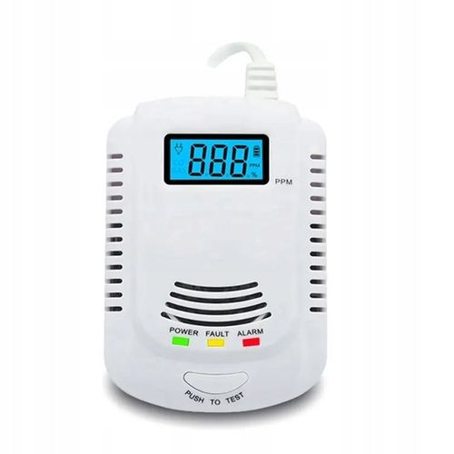 Czujnik Detektor Tlenku Węgla Czadu Gazu Alarm Certyfikowany czujka na Arena.pl