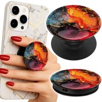Uchwyt do telefonu Popsocket na palce/stojak KAMIENNE WZORY