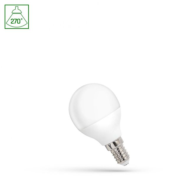 LED KULKA E-14 230V 1W CW SPECTRUM zdjęcie 1