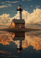 Plakat 39,5x55cm Morskie Odbicie