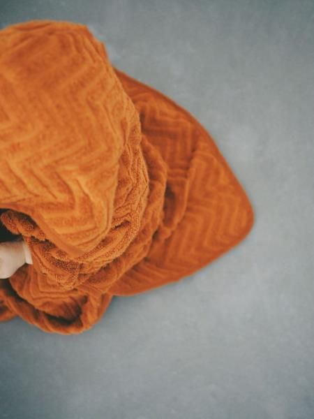 Filibabba Poncho Zigzag Rust zdjęcie 4