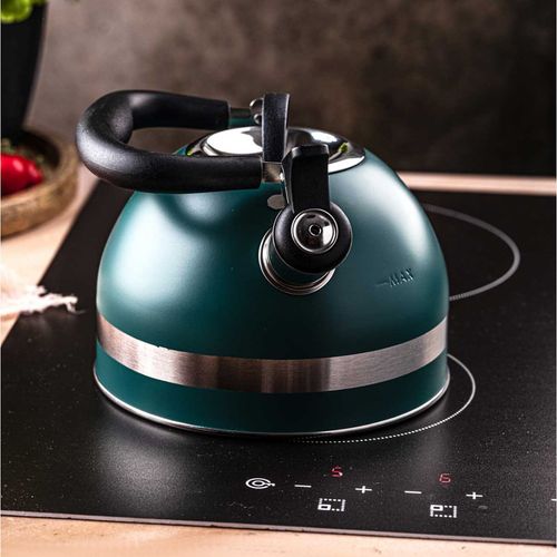 czajnik 1,8l z gwizdkiem kinghoff kh-1855 zielony na Arena.pl