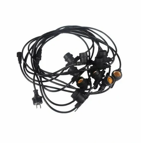 Oświetlenie 10m x10 E27 LED na płot altankę domek na Arena.pl