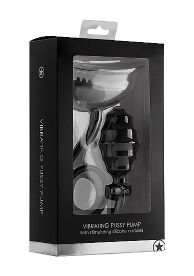 Vibrating Pussy Pump - Black zdjęcie 7
