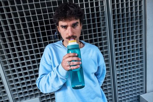 Butelka na wodę Kambukka Lagoon 1000ml Zesty Green butelka ze słomką na Arena.pl