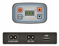 -20°C Lodówka Turystyczna IB-28I+ Przenośna Mobilna tryb ECO 12V 230V USB