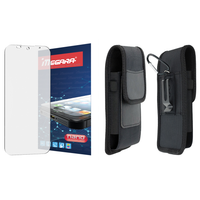 szkło hybrydowe do hammer iron va - 6.56" + etui futerał na pasek kabura