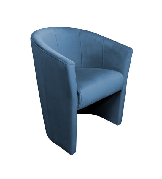 Fotel CLUB niebieski MG33 zdjęcie 1