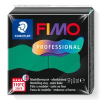 masa termoutwardzalna fimo professional 57 g zieleń morska staedtler