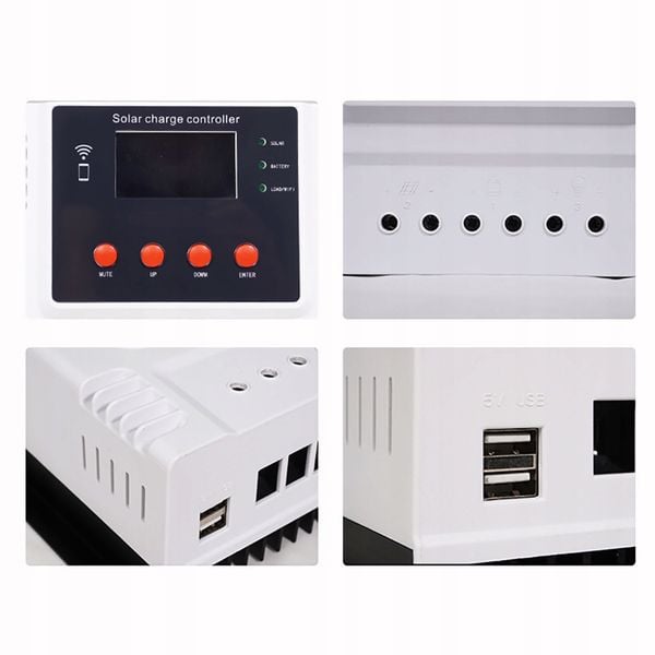 STEROWNIK Panel WIFI SOLARNY REGULATOR 12-48V 60A zdjęcie 4