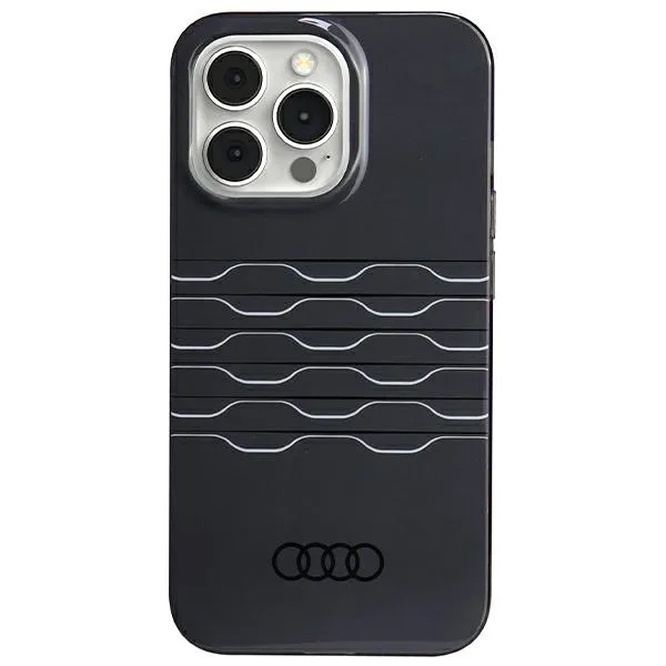Etui Audi IML MagSafe na iPhone 13 Pro Max - czarne zdjęcie 1