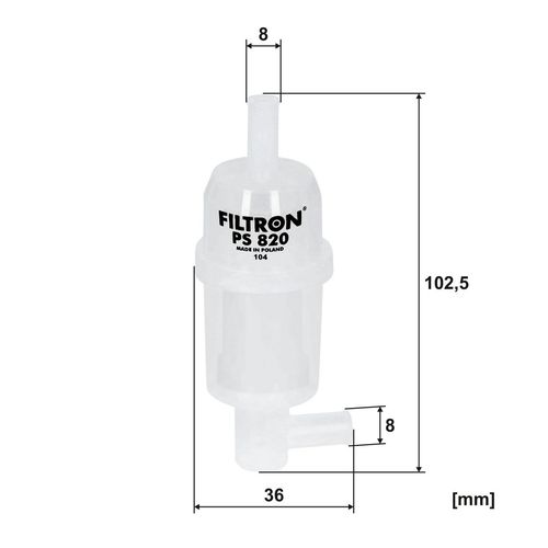 FILTR PALIWA DO SCHAEFFER Radlader / Wheel Loader 2001 2002 2003 2004 na Arena.pl