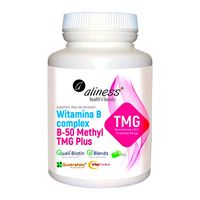 Witamina B complex B-50 Methyl TMG 100 kap Aliness