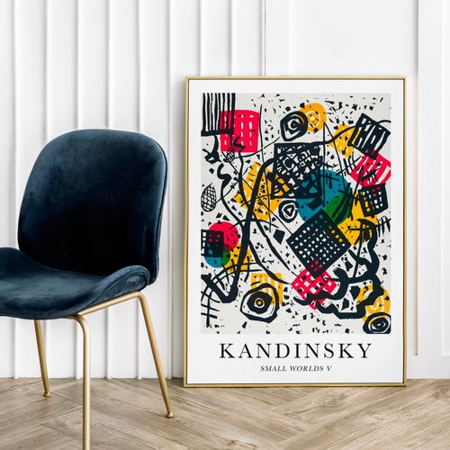 Plakat Kandinsky small worlds 50x70 cm na Arena.pl