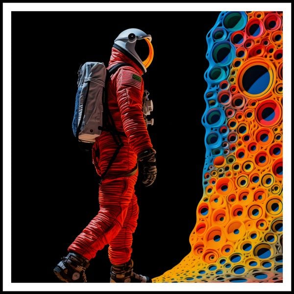 Plakat 100x100cm Eksplorator Nowych Światów zdjęcie 3