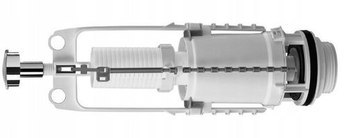 Przycisk spłuczki WC pojedynczy zaworu spustowego na Arena.pl