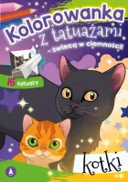 Kolorowanka Z Tatuażami - Świecą W Ciemności! Kotki